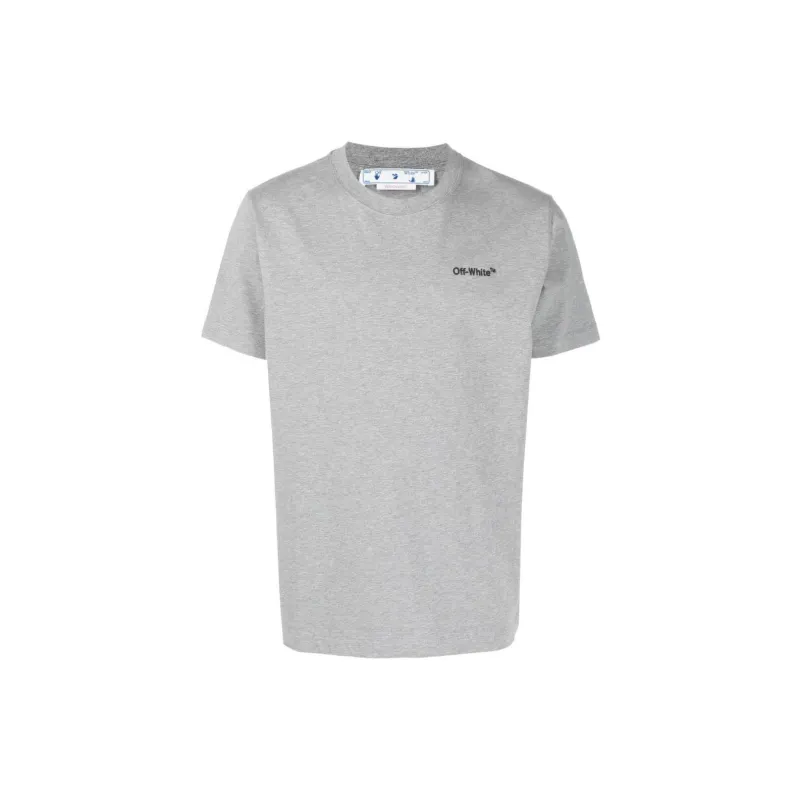 OFF WHITE T Shirts Men Gray-0