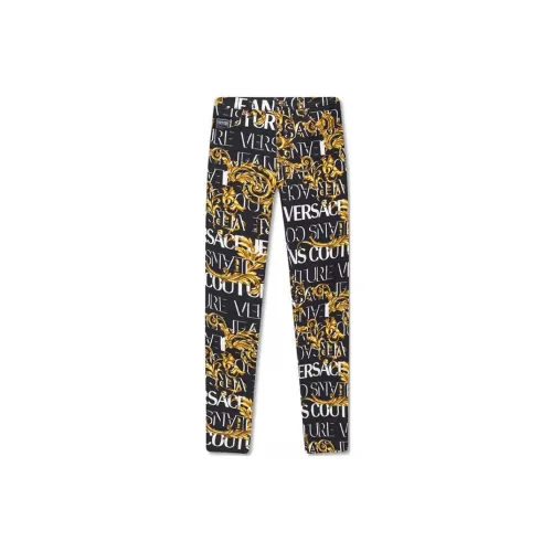 VERSACE JEANS COUTURE Jeans Men Print Black