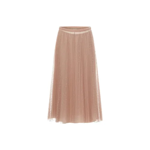 RED VALENTINO Casual Long Skirts Women's Pink