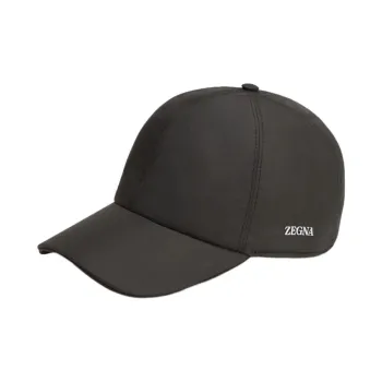 Ermenegildo Zegna Logo Plaque Baseball Cap