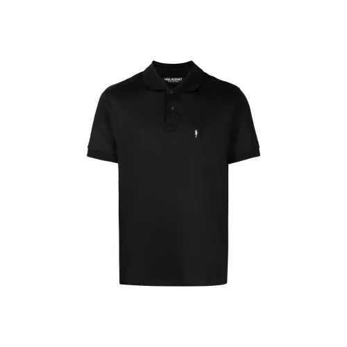 Neil Barrett Polo Shirts Men Black