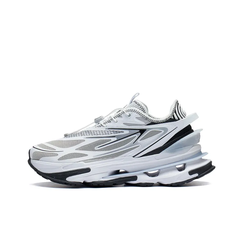 LiNing Hiking Counterflow Xingshan 1.0 V3 Dream Chasing Theme Show Edition Low Top Sports Casual Shoes Men's White Gray-0