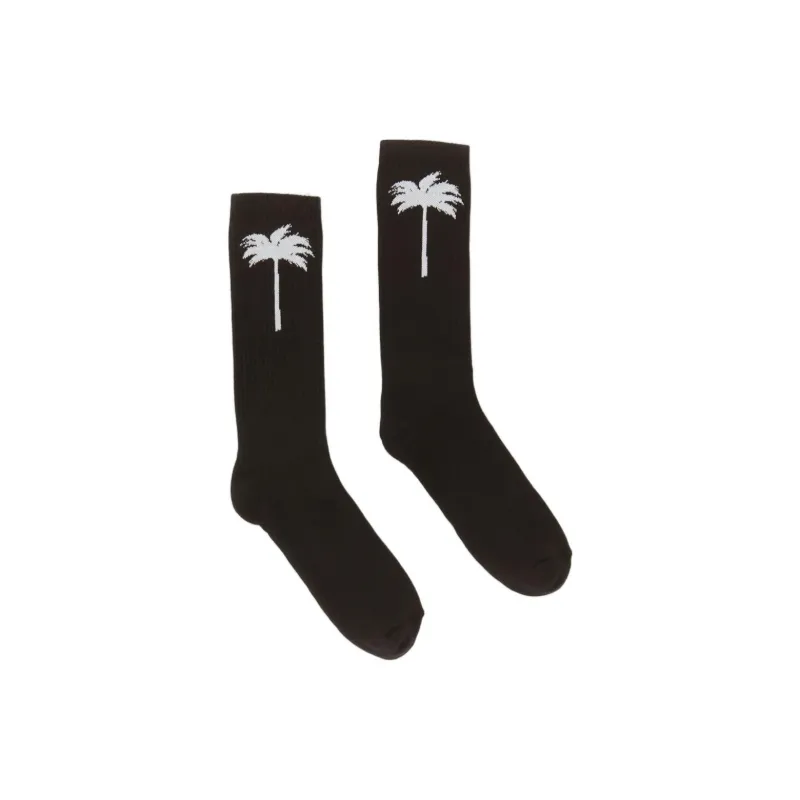 PALM ANGELS Palm Tree Tripack Socks-3