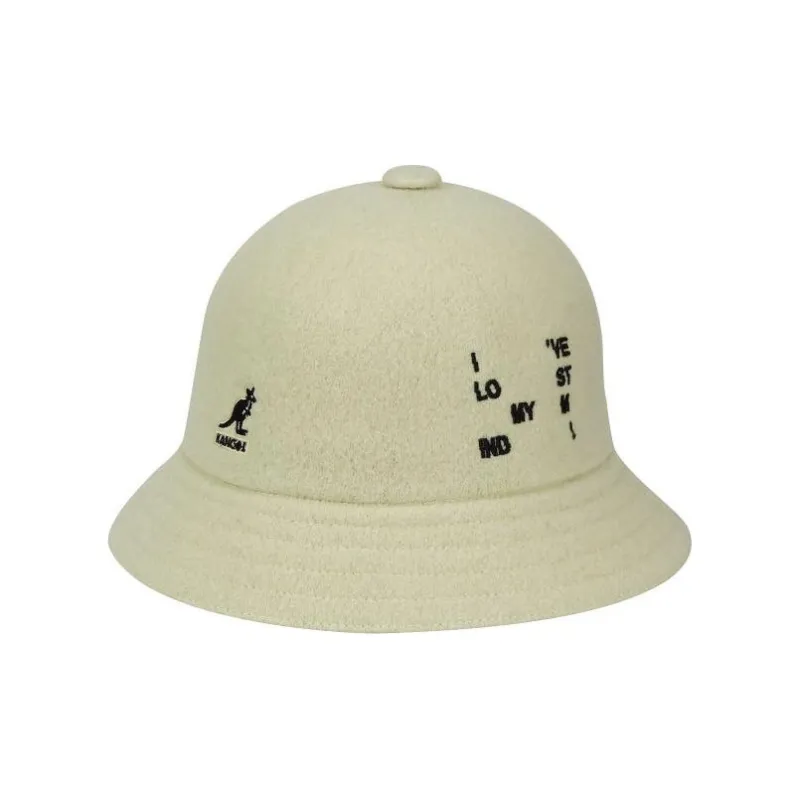 KANGOL Bucket Hats Unisex Beige-0