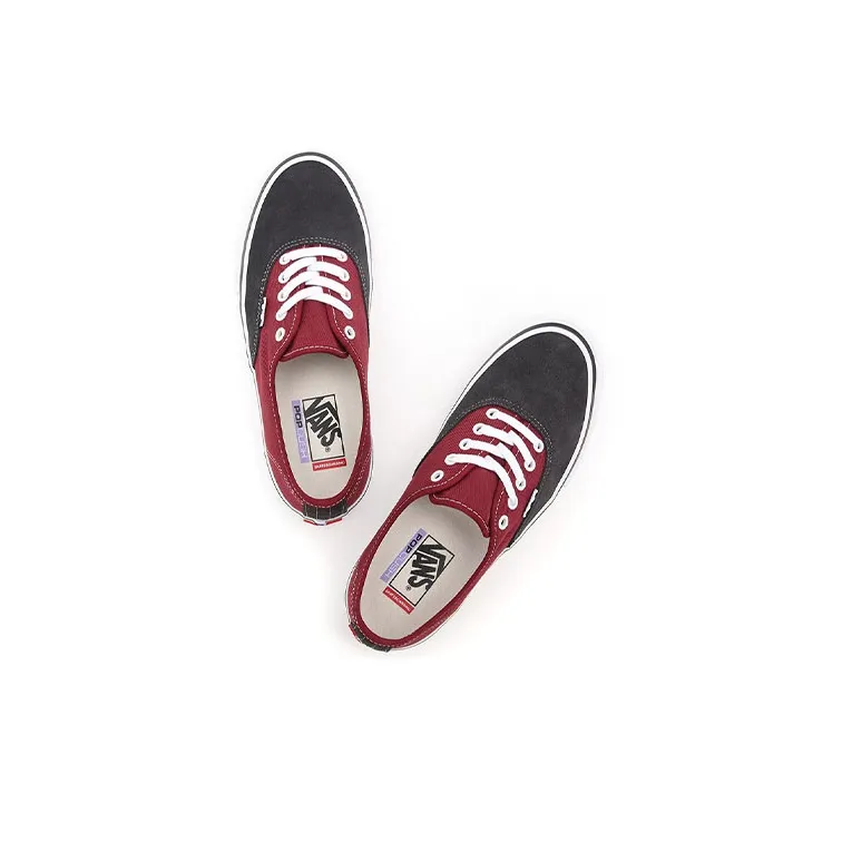 Vans Skate Authentic 'Black Red'-3