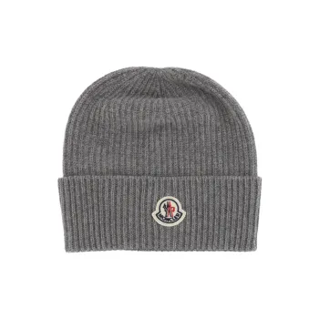Moncler Beanies Unisex Gray
