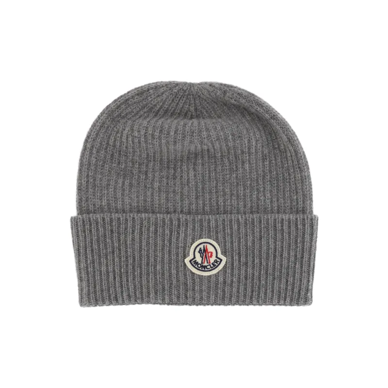 Moncler Beanies Unisex Gray-0