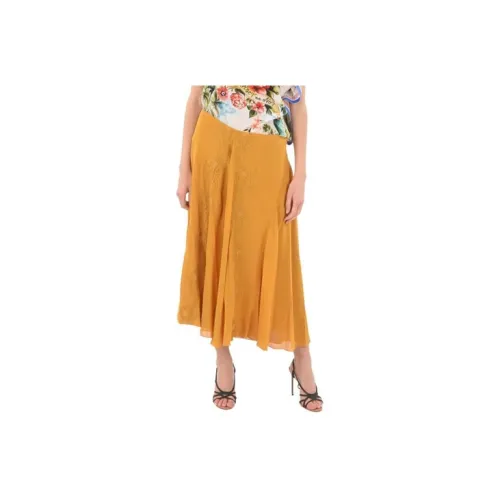 Chloé Casual Long Skirts Women's Yellow