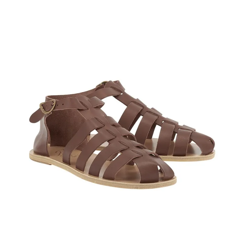 ANCIENT GREEK SANDALS Homer Stylish Sandals Men's Chestnut-2