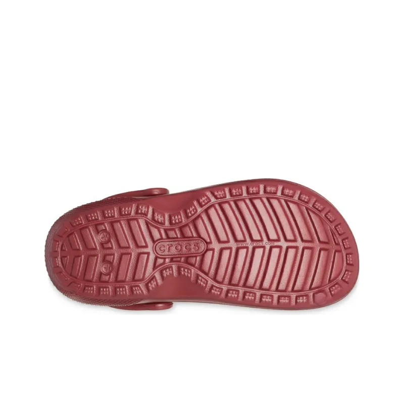 Crocs Beach Sandals Unisex Garnet Red-5