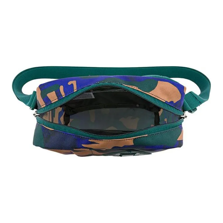 THE NORTH FACE Abrasion Resistant Tear Resistant Material Crossbody Bag, Shoulder Bag Regular Unisex Camouflage Green-3