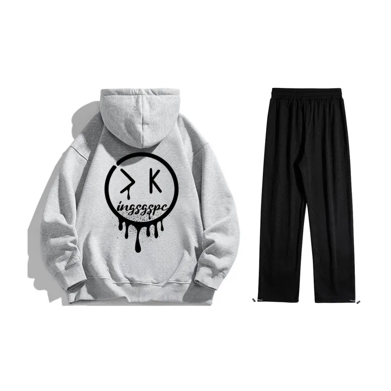 Kingsgspc Straight Set Spring And Autumn Unisex-5