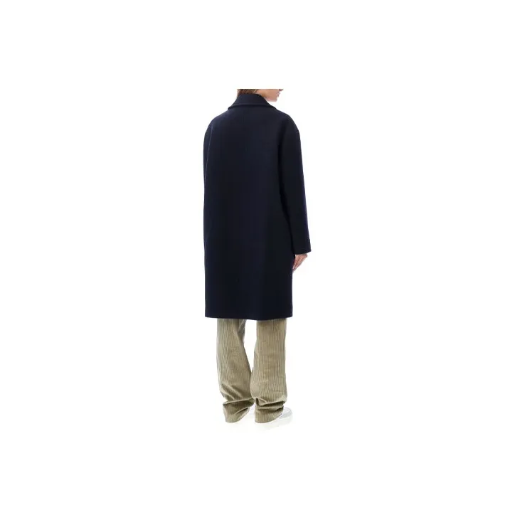 A.P.C Coats Women's Dark Blue-1