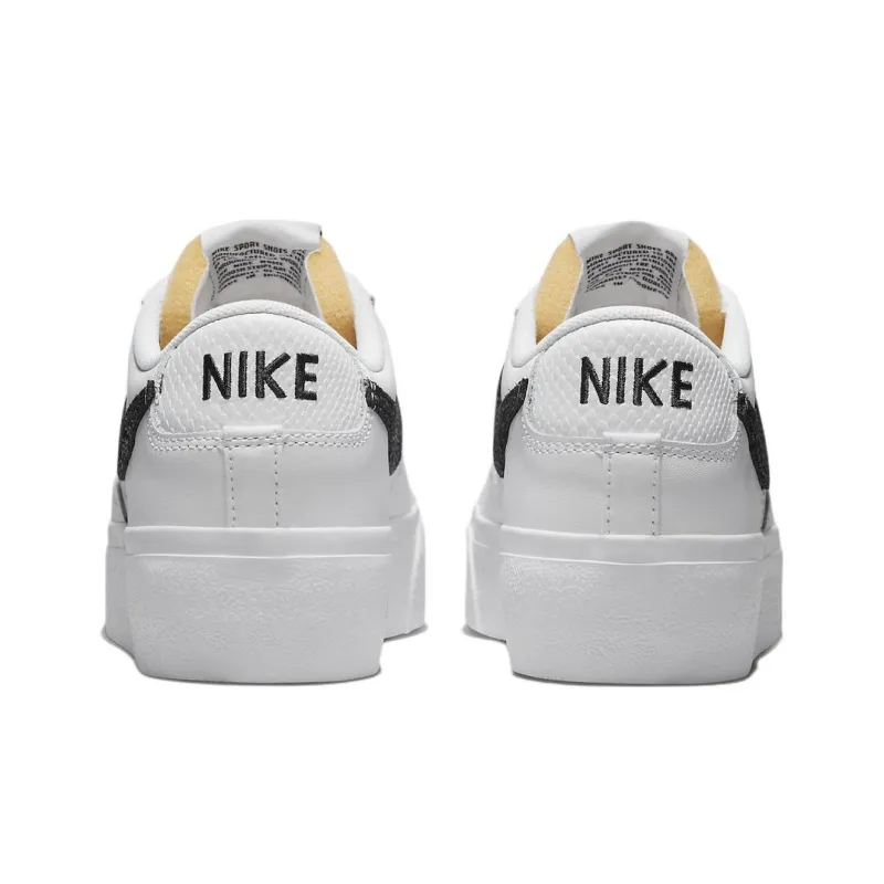 Nike Blazer Low Platform White Black Stingray Women's-4