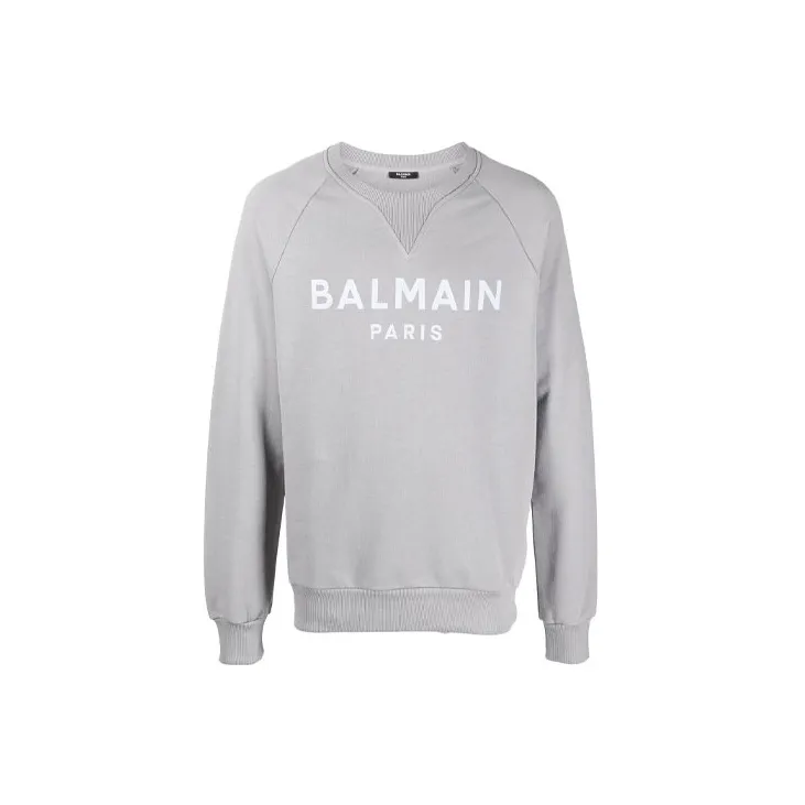 BALMAIN FW22 Sweatshirt Men's Gray-1