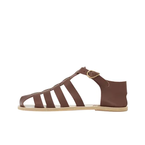 ANCIENT GREEK SANDALS Homer Stylish Sandals Men's Chestnut