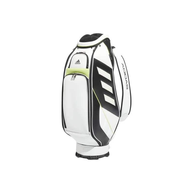 Adidas Artificial Leather Polyurethane Golf Equipment Ball Bag Shoulder Bag Regular Men's Black/White-1