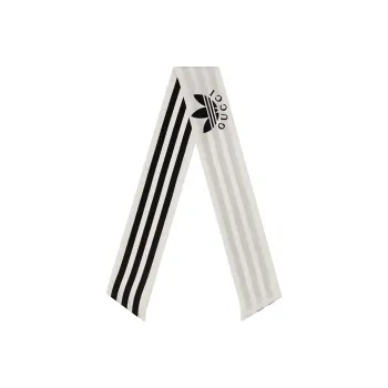 GUCCI X Adidas Striped Silk Neck Bow