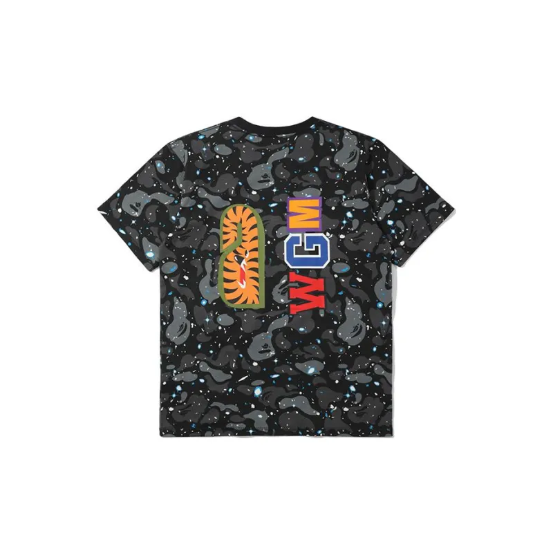 Bape Space Camo Shark Tee-1