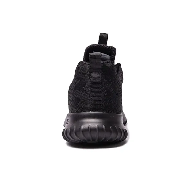 Erke Breathable Low Top Running Shoes Men's Black Gold-3