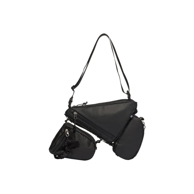 Adidas Polyamide 3 in 1 Cycling Bag, Shoulder Bag, Crossbody Bag Regular Unisex Black-0