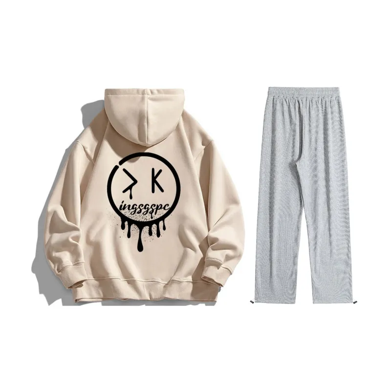 Kingsgspc Straight Set Spring And Autumn Unisex-33