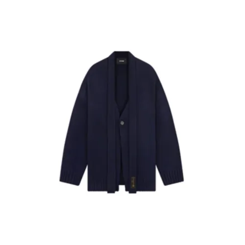 WE11DONE Coats Unisex Blue