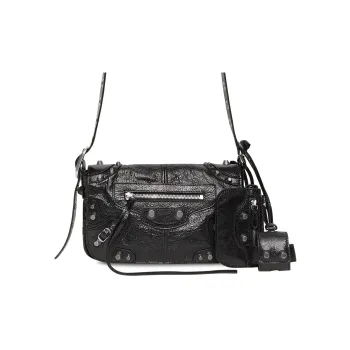 Balenciaga Le Cagole Xs Flap Bag Black
