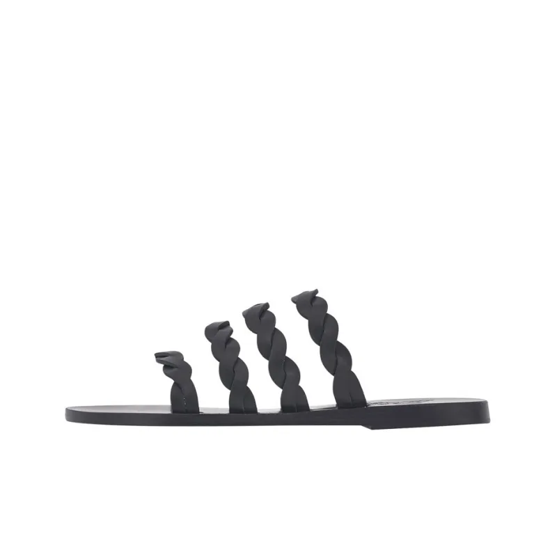 ANCIENT GREEK SANDALS Kynthia Stylish Sandals Women's Black-0