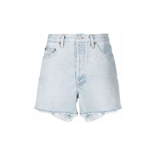 AGOLDE Denim Shorts Women's Blue