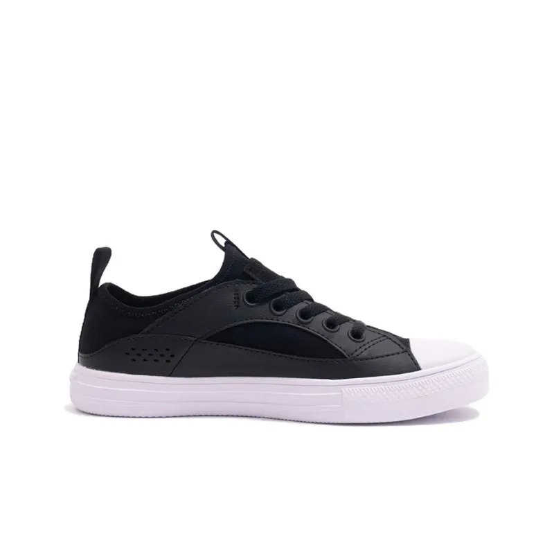 Converse Chuck Taylor All Star Skateboard Shoes Women's Low Top Black/White-1