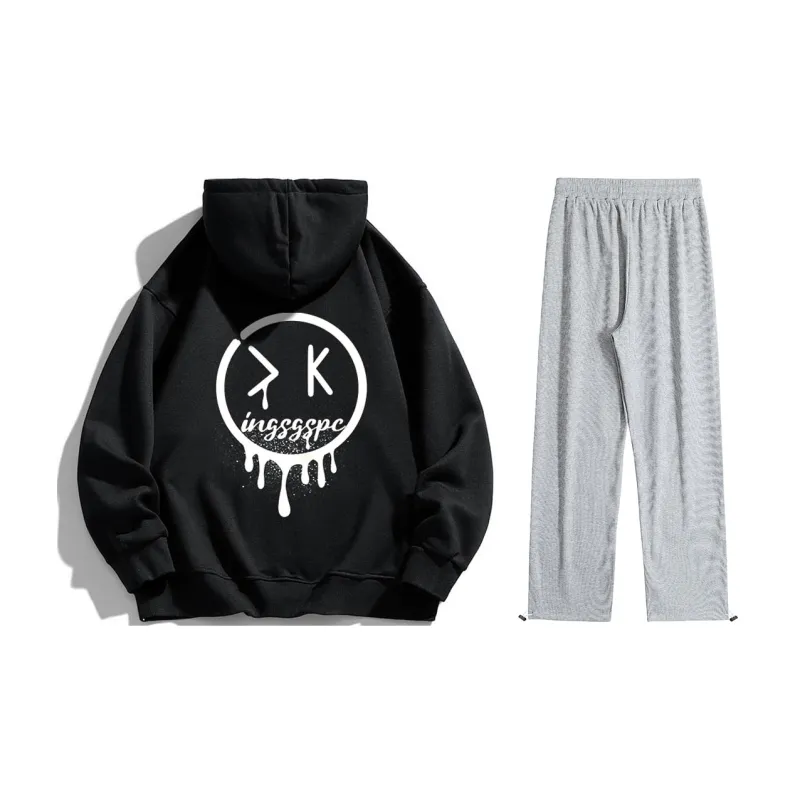 Kingsgspc Straight Set Spring And Autumn Unisex-21