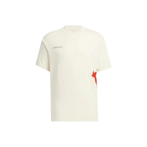 Adidas Neo T-Shirts Unisex Off White