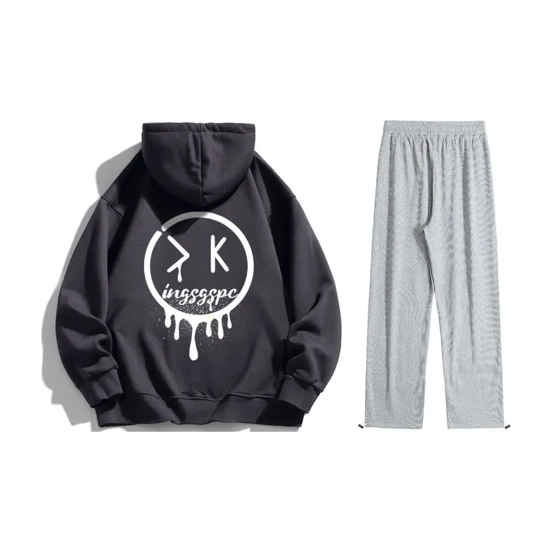 Kingsgspc Straight Set Spring And Autumn Unisex-29