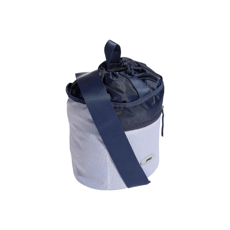 Adidas Originals Nylon Polyester Bucket Bag Sports Bag Shoulder Bag Crossbody Bag Unisex White/Dark Grey Navy Blue-2