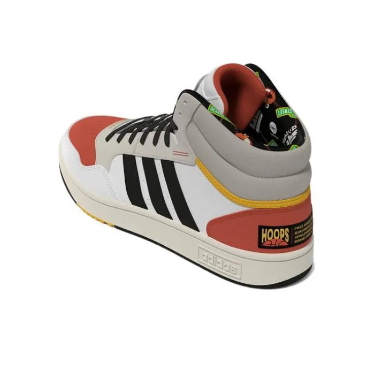 Adidas Jf X Adidas Hoops 3.0 Mid 'White Multicolor'-3