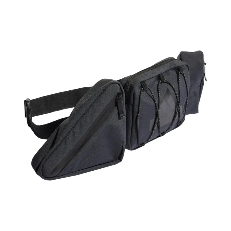 Adidas Polyester Gym Bag With Waist Bag Regular Unisex Black-2