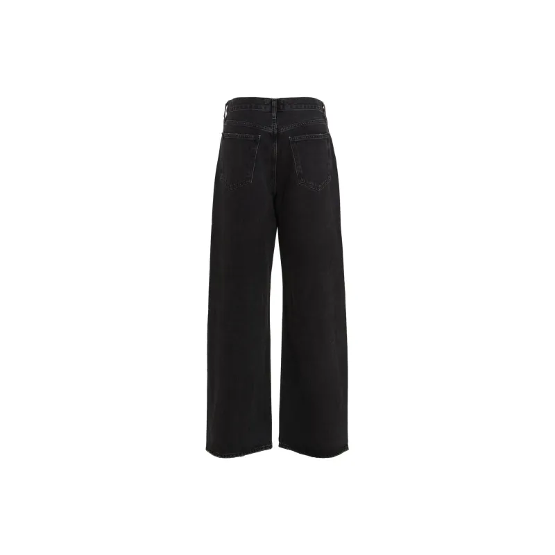 AGOLDE Low-Rise Wide Leg Jeans-1