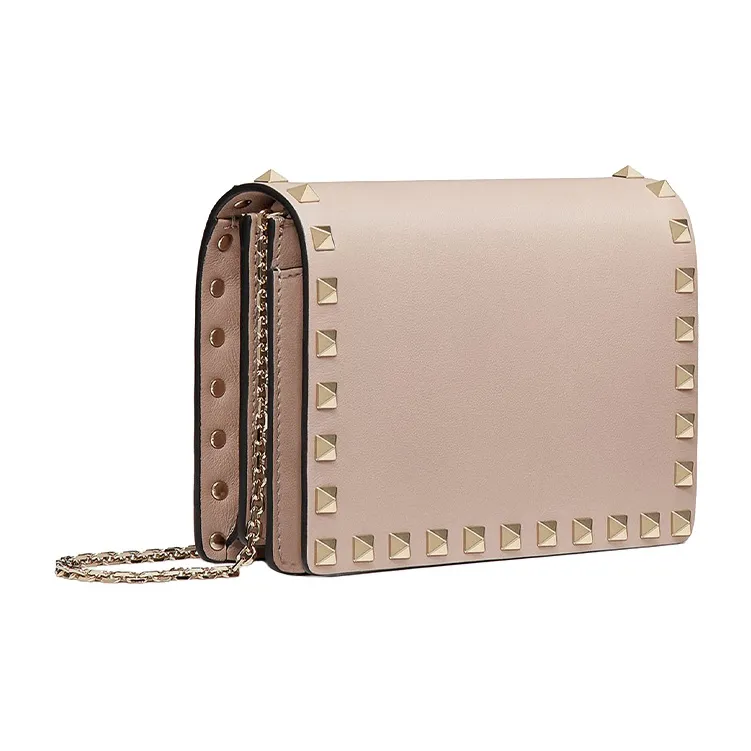 Valentino Leather Handbag, Shoulder Bag Women's Brown-1