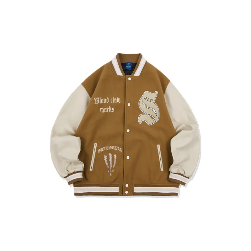 Suamoment 2023 Spring/summer Baseball Jacket Unisex-9