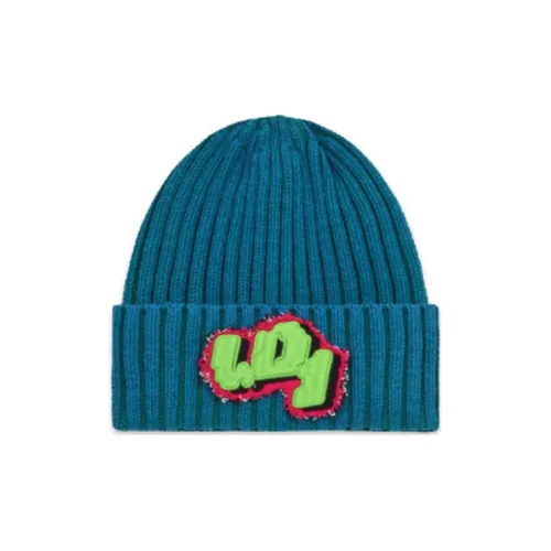 WE11DONE Beanies Unisex Blue