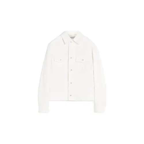 Lanvin Jackets Men White