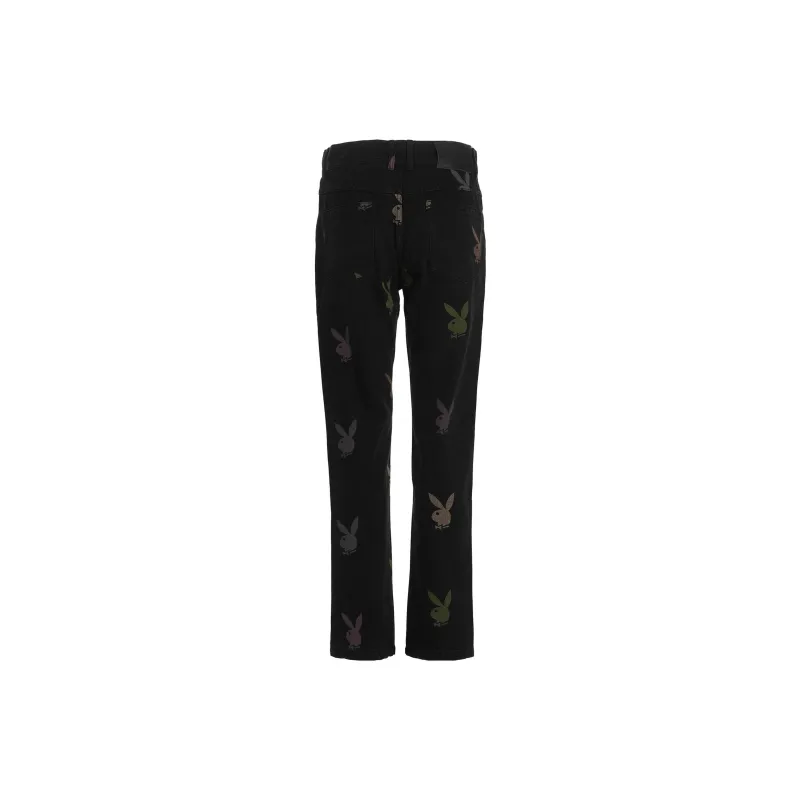 PLEASURES X Playboy Scatter Denim-1