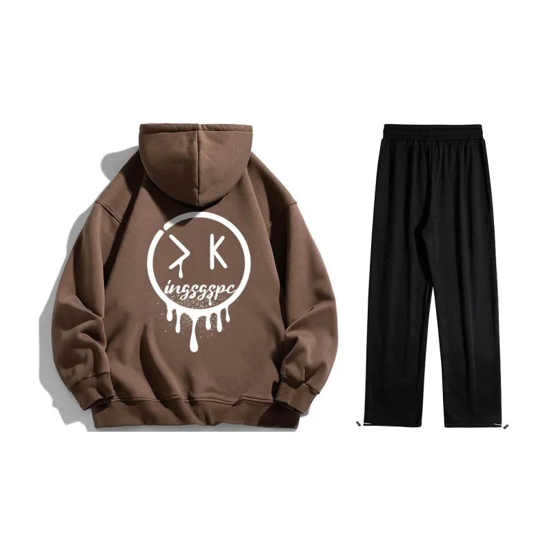 Kingsgspc Straight Set Spring And Autumn Unisex-17