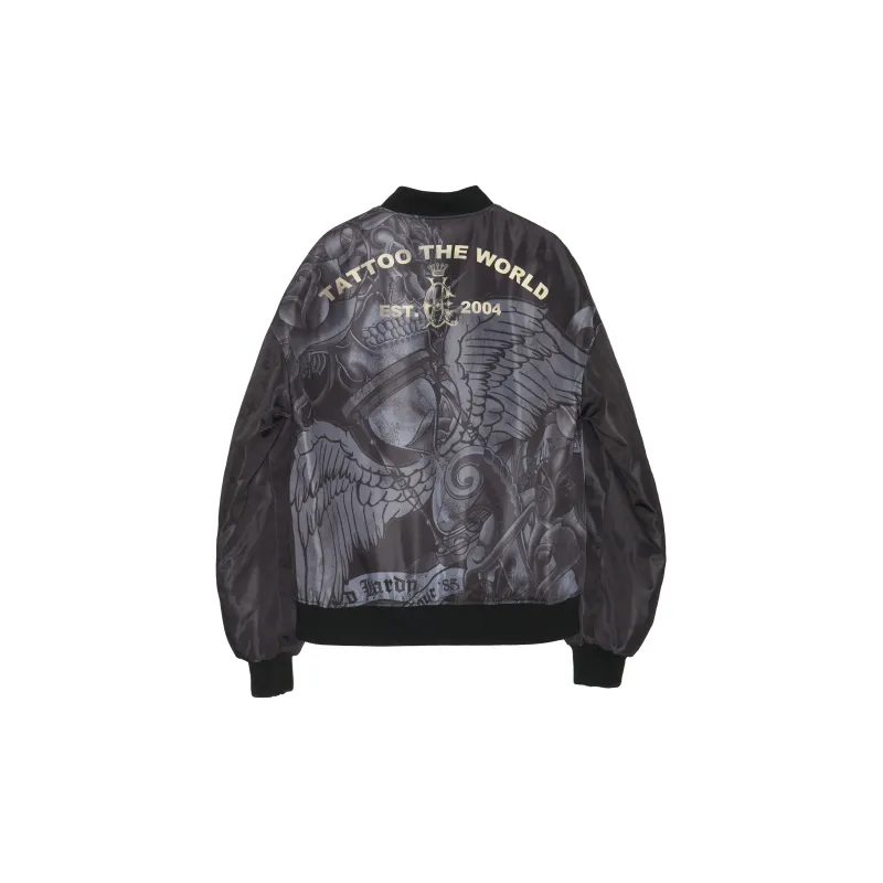 Ed Hardy SS22 Loose Fit Jacket Men's Black-1