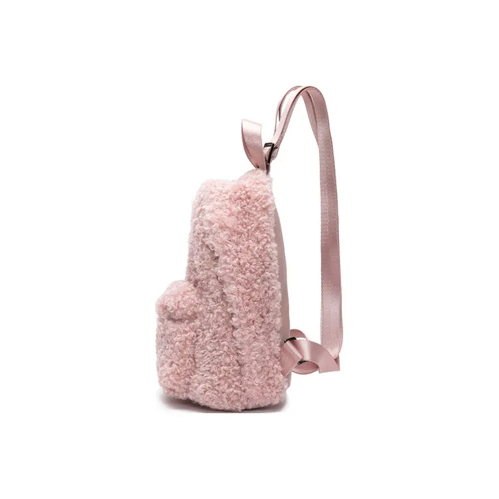 Champion Plush Backpack Medium Size Unisex White-5