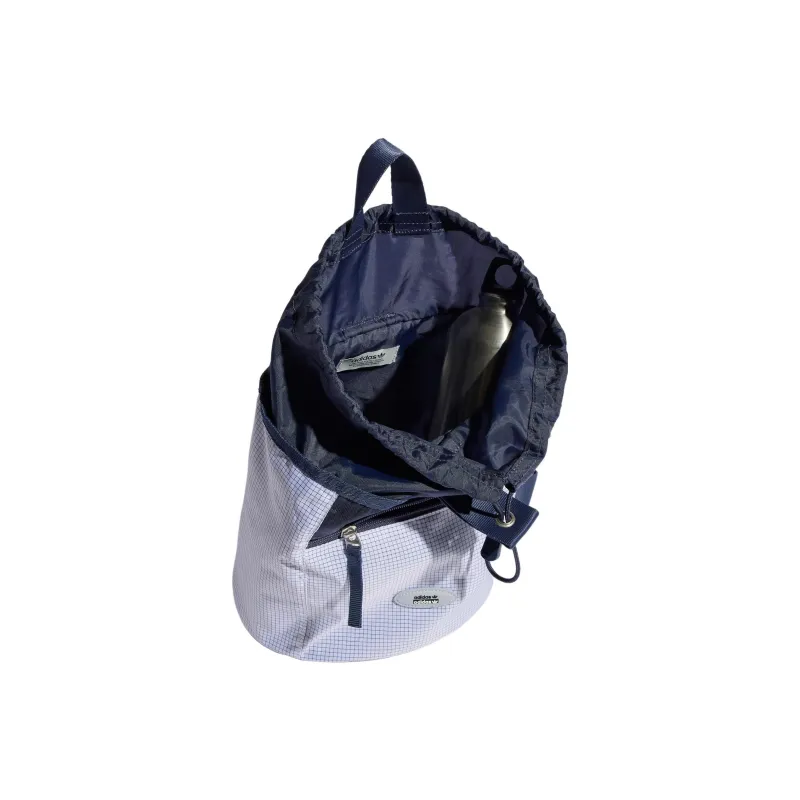 Adidas Originals Nylon Polyester Bucket Bag Sports Bag Shoulder Bag Crossbody Bag Unisex White/Dark Grey Navy Blue-3