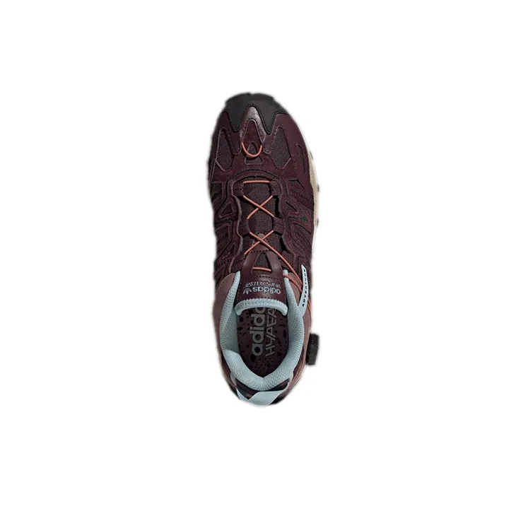Adidas Hyperturf Gaiter Shadow Maroon Ash Pearl-4