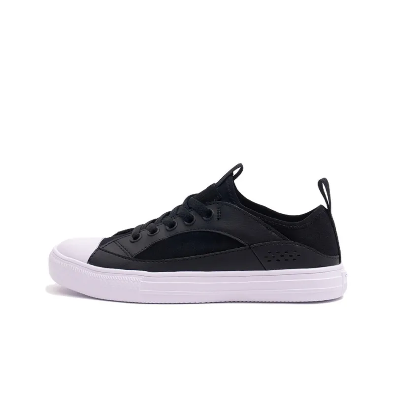 Converse Chuck Taylor All Star Skateboard Shoes Women's Low Top Black/White-0
