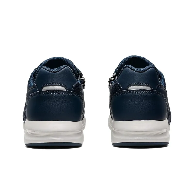 Asics Gel-Fun Walker 414 Anti-Slip Wear-Resistant Low-Top Running Shoes Women's Navy Blue 3E-Width-3